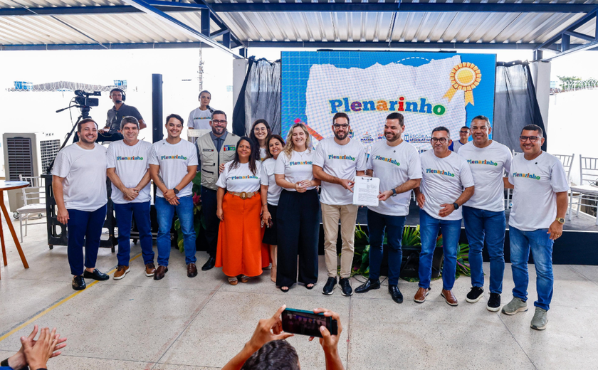 Plenarinho: 27 estudantes serão vereadores por um dia em ação da Câmara de Maceió
