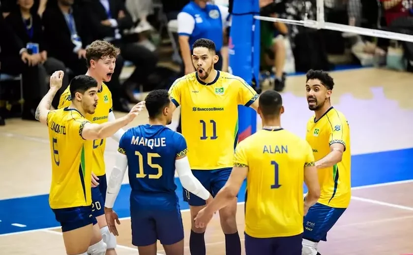 Brasil vence Japão e confirma vaga no mata-mata da VNL