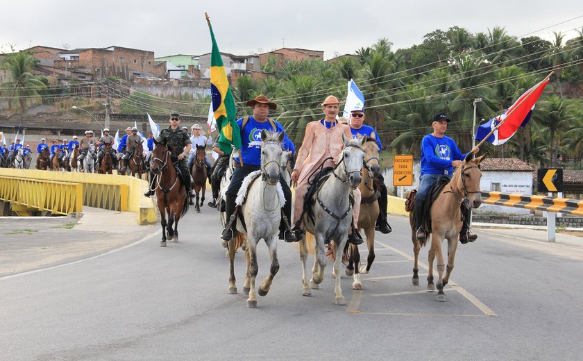 2ª Cavalgada da Liberdade acontece no próximo dia 17 entre União dos Palmares e Viçosa