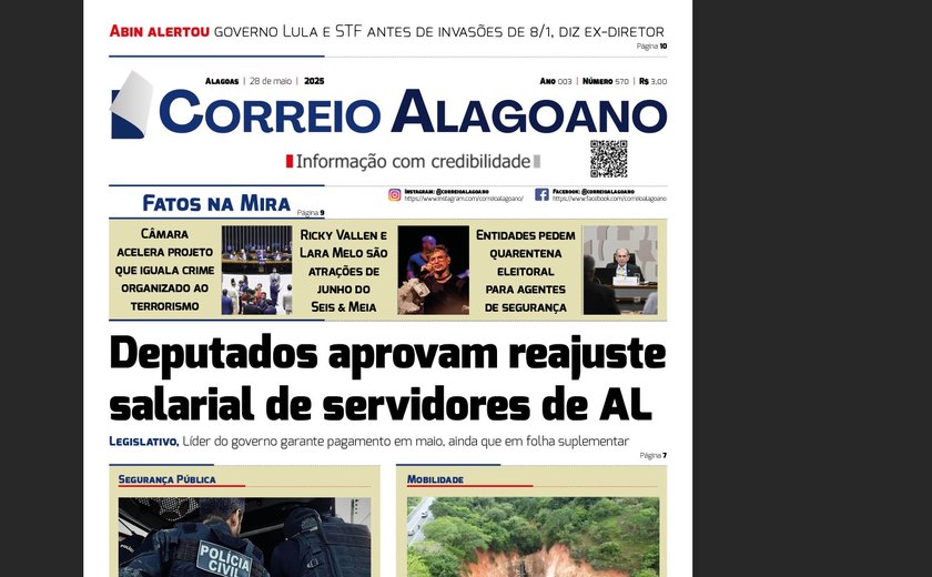 Deputados aprovam reajuste salarial de servidores de AL