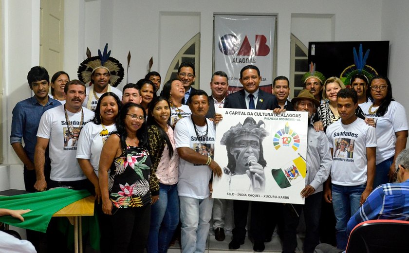 Prefeitura e Correios lançam selos comemorativos dos 129 anos de Palmeira dos Índios