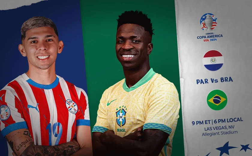 Brasil e Paraguai disputam pontos importantes em duelo do Grupo D