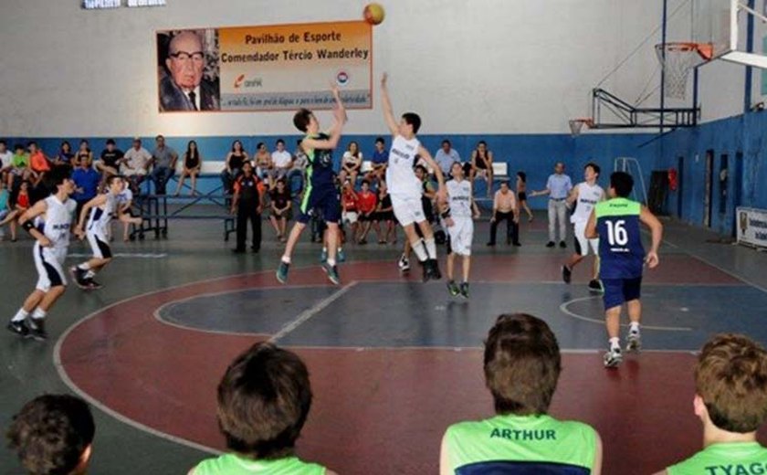 Basquete é a principal atração do terceiro dia dos Jogos Escolares de Alagoas