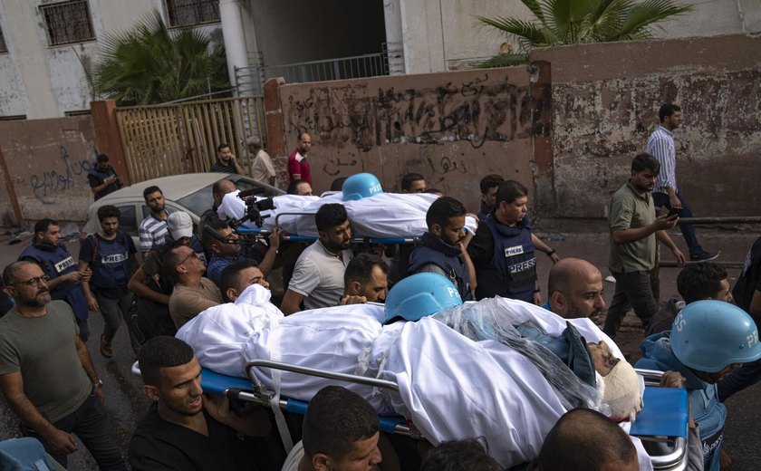 Número de jornalistas mortos em Gaza sobe para 238, com mais de 500 feridos, diz sindicato