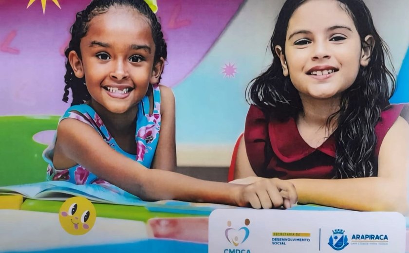 Calendário fortalece vínculos e destaca crianças atendidas nos CRAS de Arapiraca