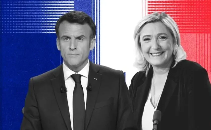 Na França, grupo de Macron tem 19% das intenções de voto e o de Le Pen, 33%, diz pesquisa Ifop