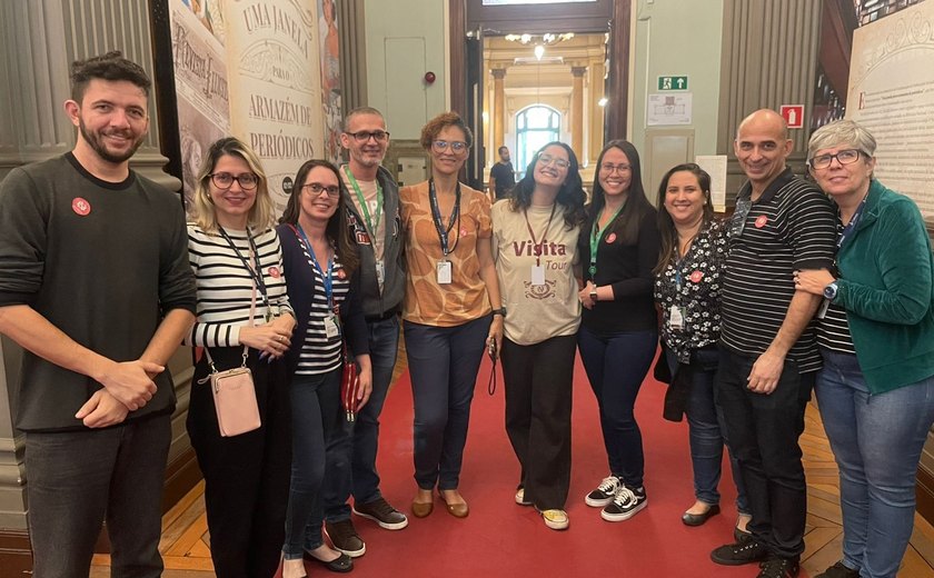 Biblioteca Nacional oferece visitas guiadas com intérprete de libras