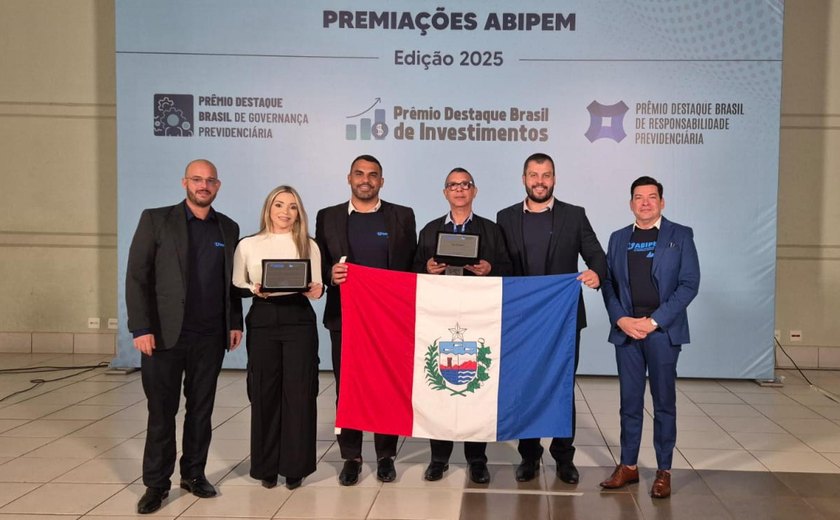 Alagoas Previdência vence três categorias do Prêmio Destaque Brasil 2025
