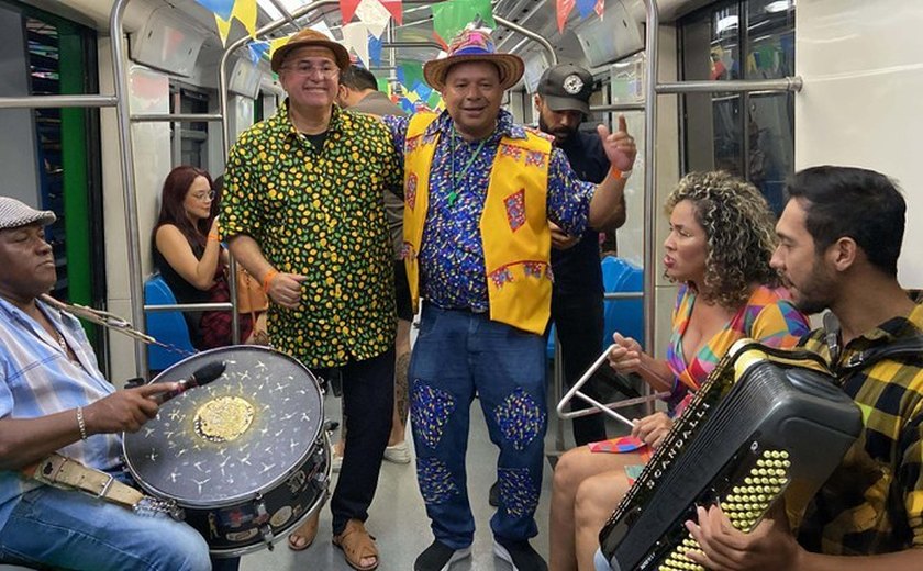 Com apoio da Prefeitura de Maceió, Forró no VLT inicia neste sábado (7)