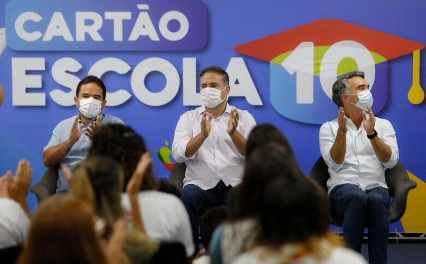 Estado inicia repasse de recursos do cartão Escola 10; Programa destina R$ 165 milhões para 116 mil alunos