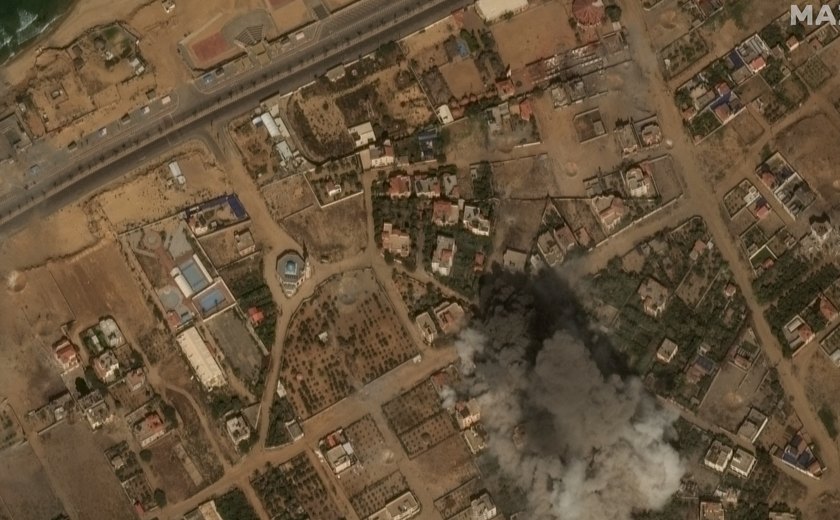 Imagens de satélite mostram que ataque israelense danificou sistema de defesa aérea do Irã