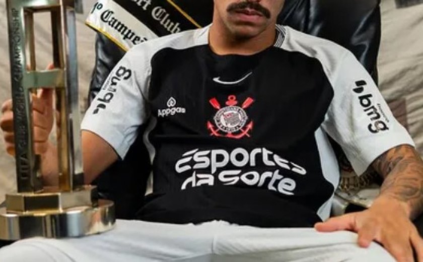 Corinthians lança nova camisa 2 para a temporada e estreia uniforme contra o Racing