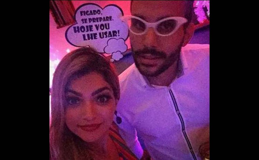 Kelly Key posa com marido na festa de 15 anos da filha, Suzanna Freitas