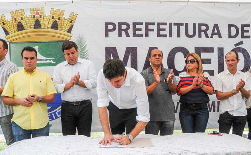 Maceió: Prefeito Rui Palmeira autoriza início da revitalização da Praça da Faculdade