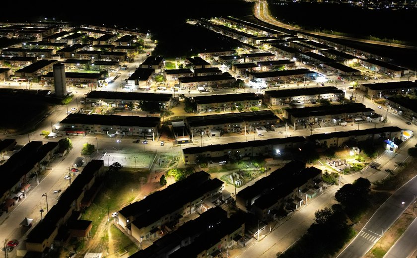 Ilumina chega ao 52º conjunto habitacional com iluminação 100% LED em Maceió