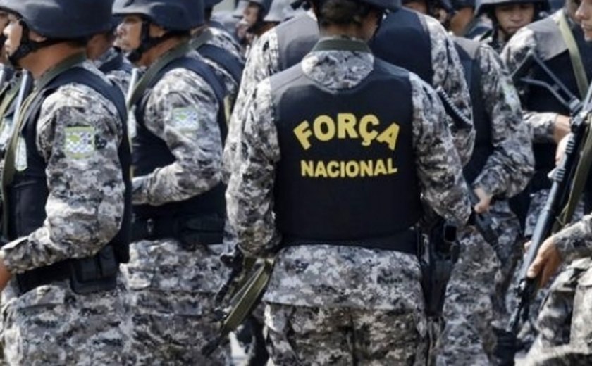 Tropas da Força Nacional ficará em Alagoas por mais 90 dias