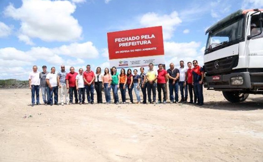Estado participa do fim do 39º lixão no município de Campo Alegre