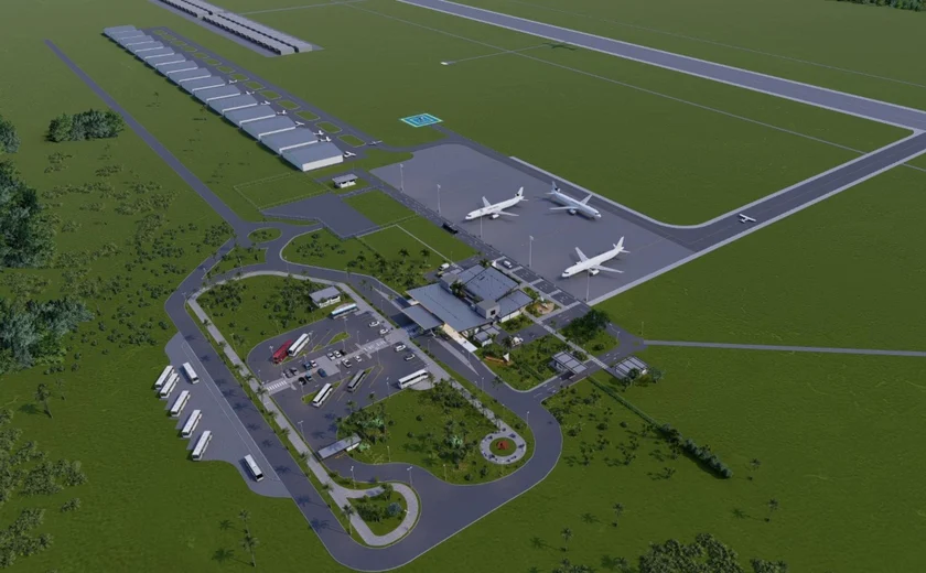 Governo de Alagoas autoriza quatro empresas a fazer estudos sobre a gestão do Aeroporto de Maragogi