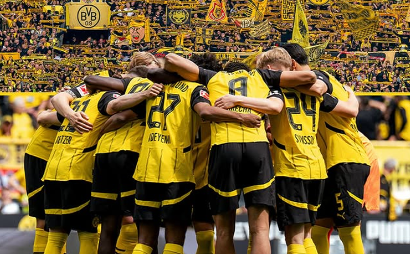 Dortmund vence rebaixado, conta com derrota de rival e fica com vaga na Liga dos Campeões
