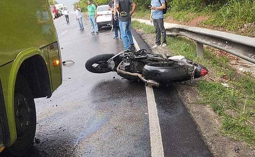 Acidente na BR-424 em Marechal deixa uma vítima fatal
