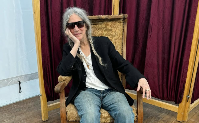 Patti Smith cancela show em SP desta quinta-feira após ter passado mal no palco