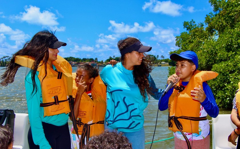 Semana da Água do IMA encerra programação com atividade no barco-escola