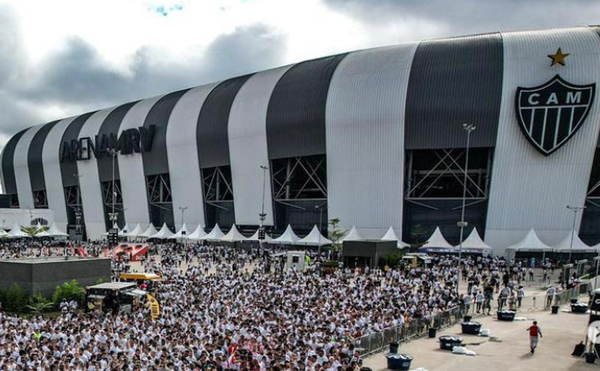 Arena do Atlético-MG encerra ano com receita de R$ 88,1 milhões e média de 35.237 torcedores