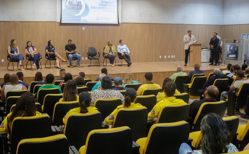 Detran de Alagoas reúne gestores municipais em Simpósio de Educação para o Trânsito