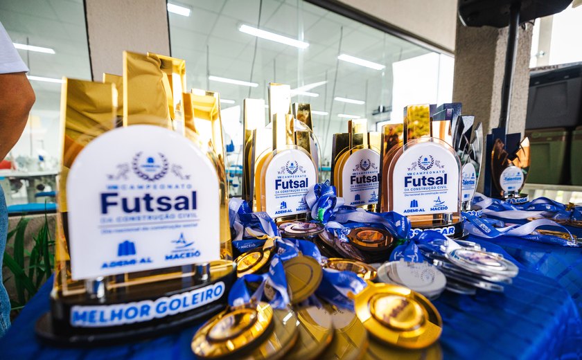 Campeonato de Futsal da Construção Civil promoveu ações de saúde e bem-estar no Benedito Bentes