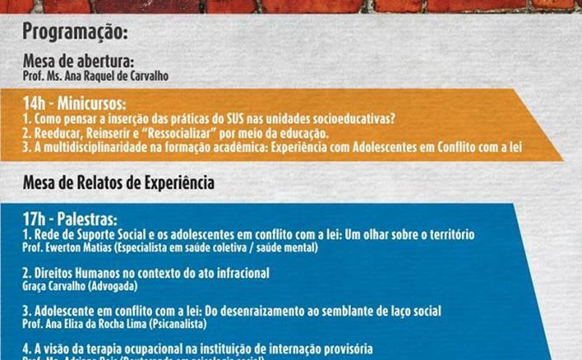 Projeto de Extensão promove seminário e seleciona novos integrantes para 2017