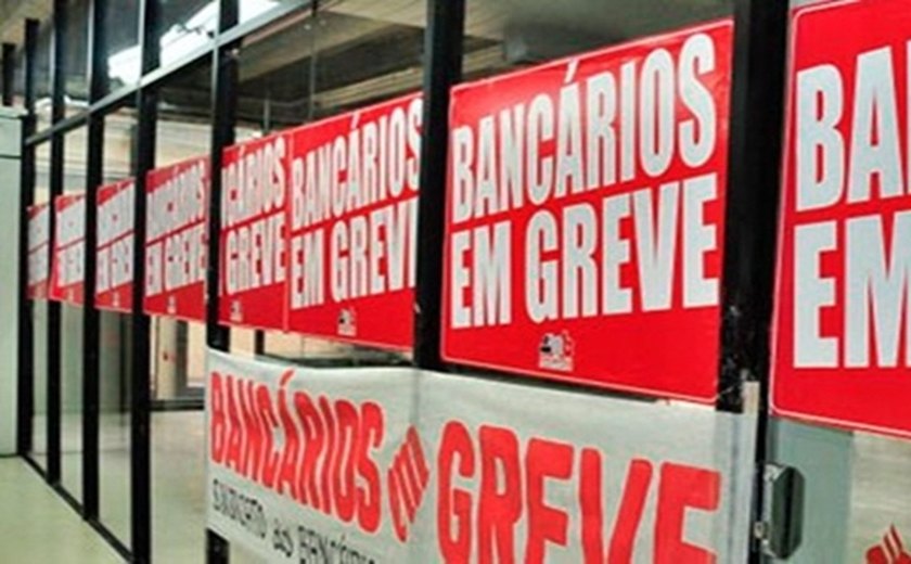 Greve dos bancários em Maceió conquista 100% de adesão segundo sindicato
