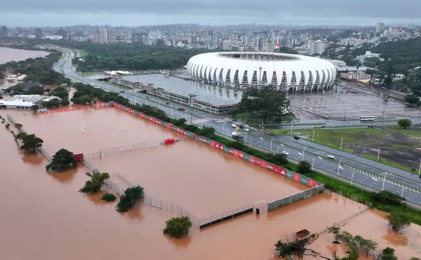 Internacional estima prejuízo com alagamentos em R$ 35 milhões; veja como ficaram as instalações