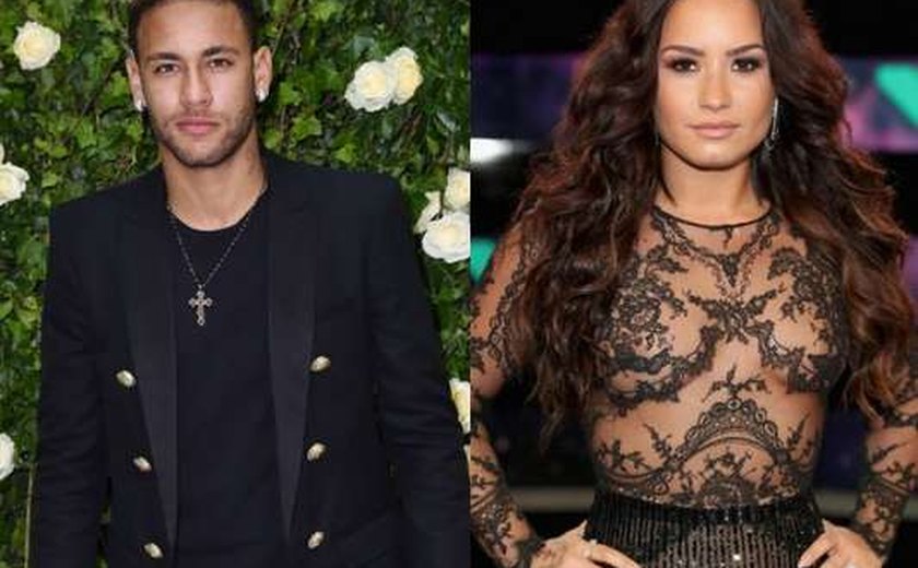 Neymar dá like e comenta em foto de Demi Lovato e fãs shippam: &#8216;NeyVato&#8217;