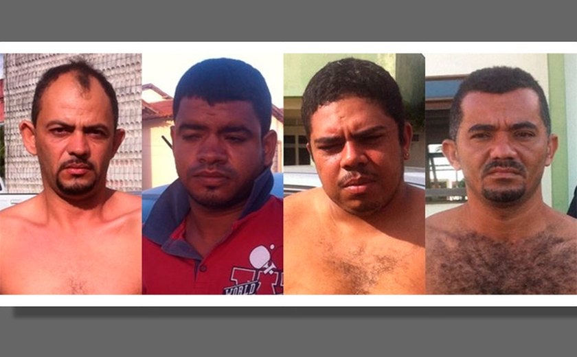 Polícia Civil prende quadrilha de assaltantes de bancos em Arapiraca