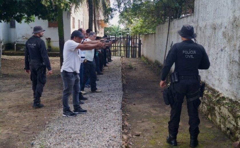 Policiais civis da Delegacia de Homicídios aperfeiçoam técnicas operacionais