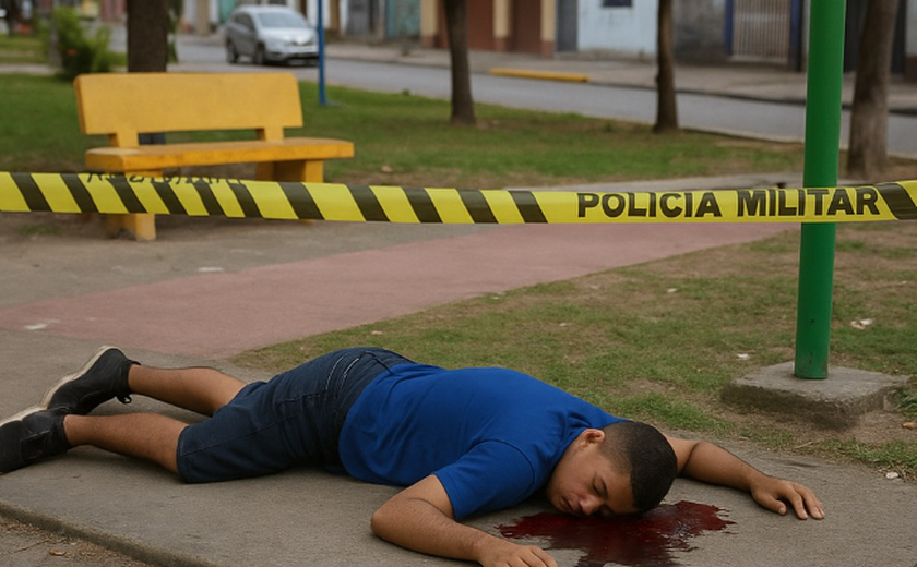 Homem é executado com tiros na cabeça na Praça da Formiga, em Maceió
