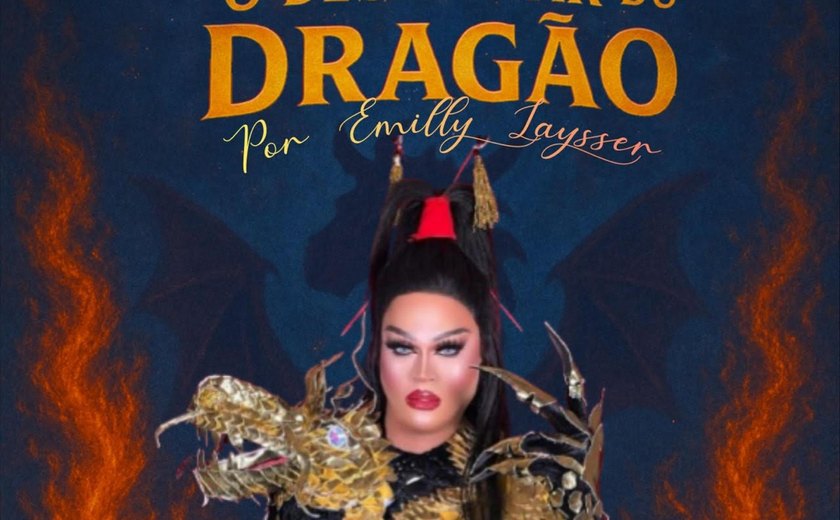 Espetáculo “O Despertar do Dragão” leva arte drag ao palco do Teatro Planetário em Arapiraca