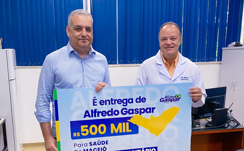 Alfredo Gaspar destina R$ 500 Mil para compra de medicamentos do Hospital Universitário