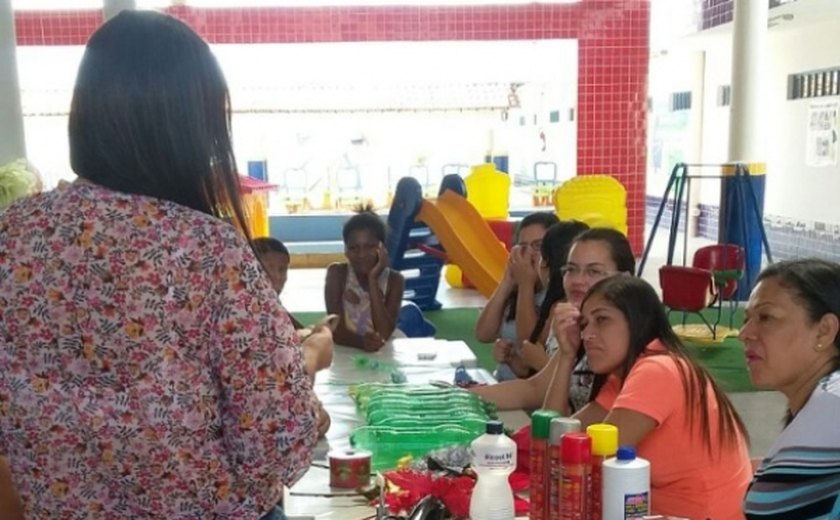 Semarh promove oficinas de reciclagem em Campo Alegre