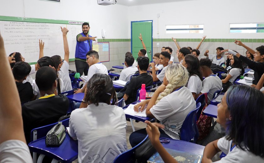 Em 2023, mais de mil alunos da rede estadual já participaram de ações de prevenção à violência no ambiente escolar