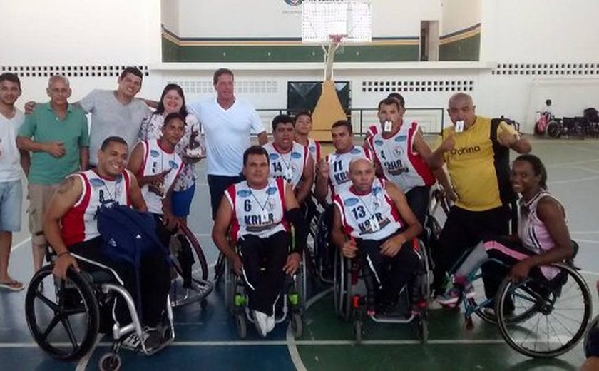 Arapiraca: Equipe de basquete adaptado conquista primeiro título