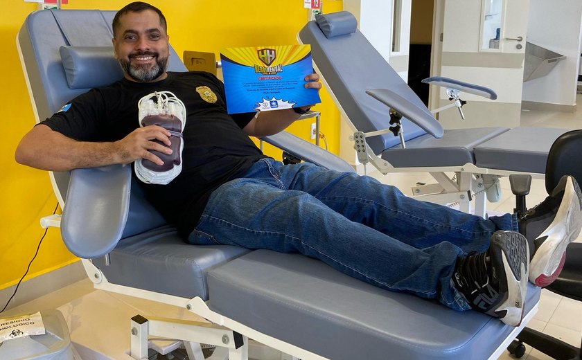 Polícia Civil promove Dia D de doação de sangue