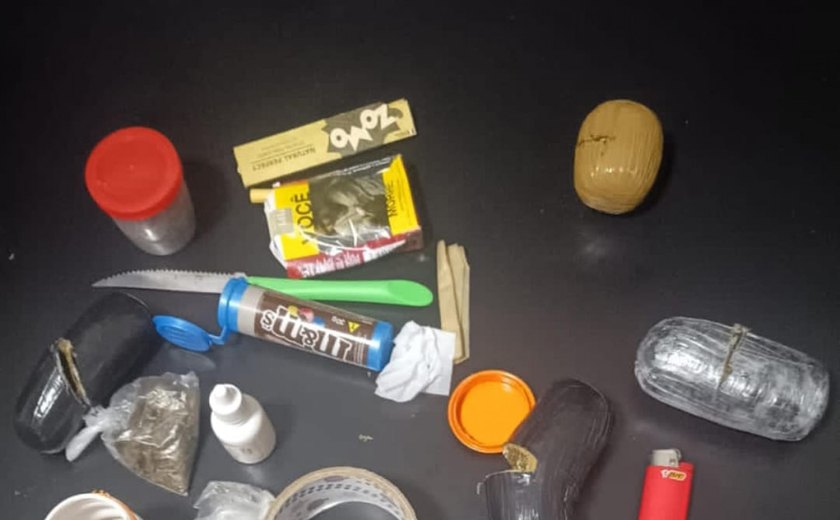 Polícia Civil impede entrada de drogas e bilhetes de facção no Presídio do Agreste