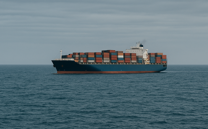 Navio que transportava veículos novos para o México afunda semanas depois de pegar fogo