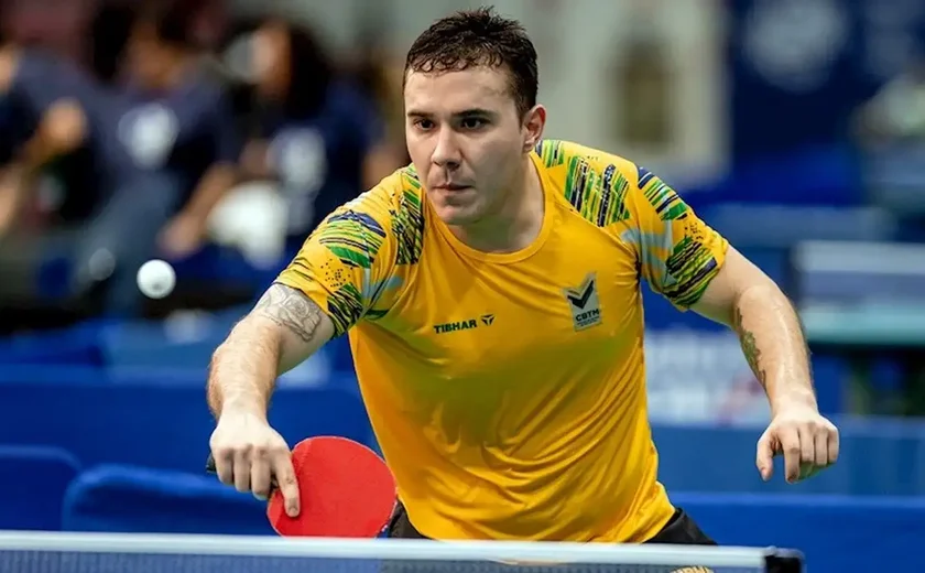 Parapan de Santiago: brasileiros sobram no 1º dia do tênis de mesa