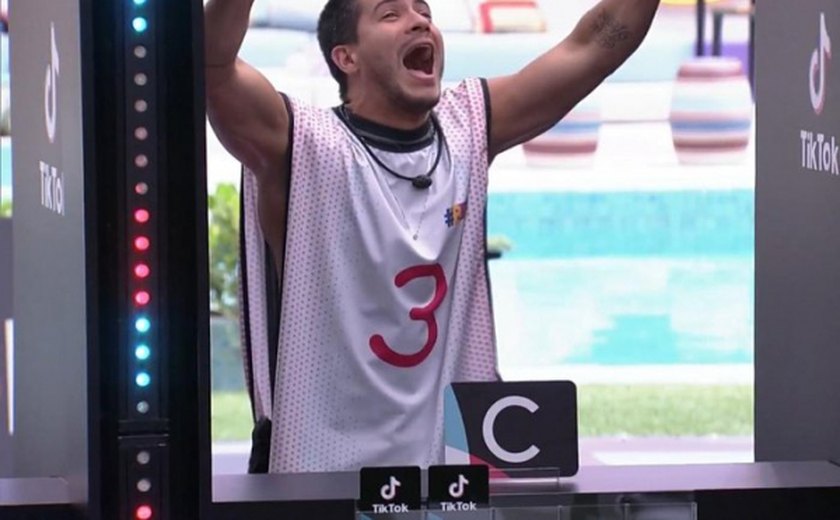 ‘BBB 22’: Arthur vence prova do anjo e escolhe Eliezer e Vinicius para castigo