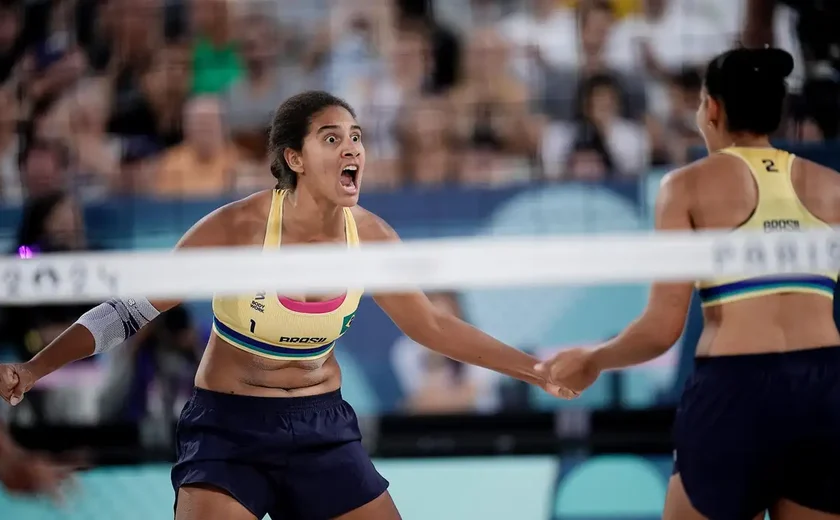 Ana Patrícia e Duda confirmam favoritismo e vão disputar o ouro no vôlei de praia na Olimpíada