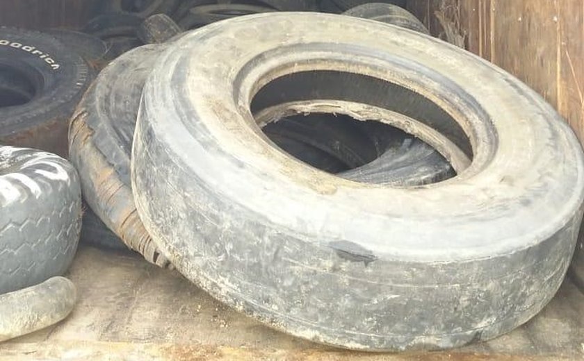 Semarphi recebe empresas que coletam pneus inservíveis para reciclagem