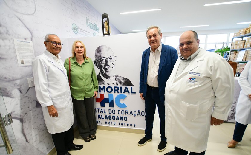 Governador em exercício e secretário da Saúde visitam Hospital do Coração Alagoano e Ambulatório Noélia Lessa