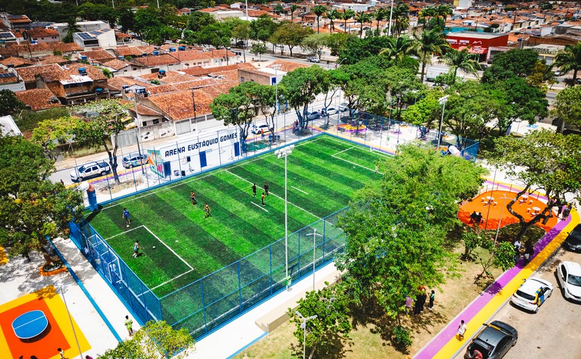 Prefeitura de Maceió faz investimento histórico em areninhas esportivas